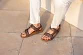 Samurai Reflexology Sandals Brown
